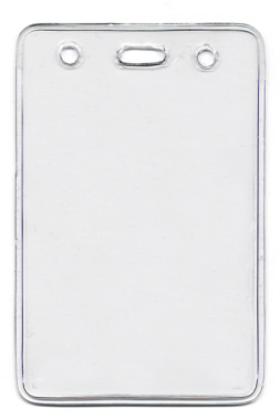 Ausweistaschen RECOsystems Einstecktaschen ca. 69 x 105 mm transparent - 100 Stück