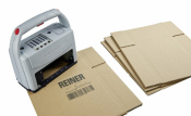 Kennzeichnungsstempel MHD Reiner jetStamp 1025 mit Tinte P5-MP3-BK mit Koffer