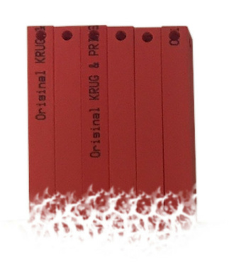 Schnittleisten rot für Stapelschneider Modelle IDEAL 4810